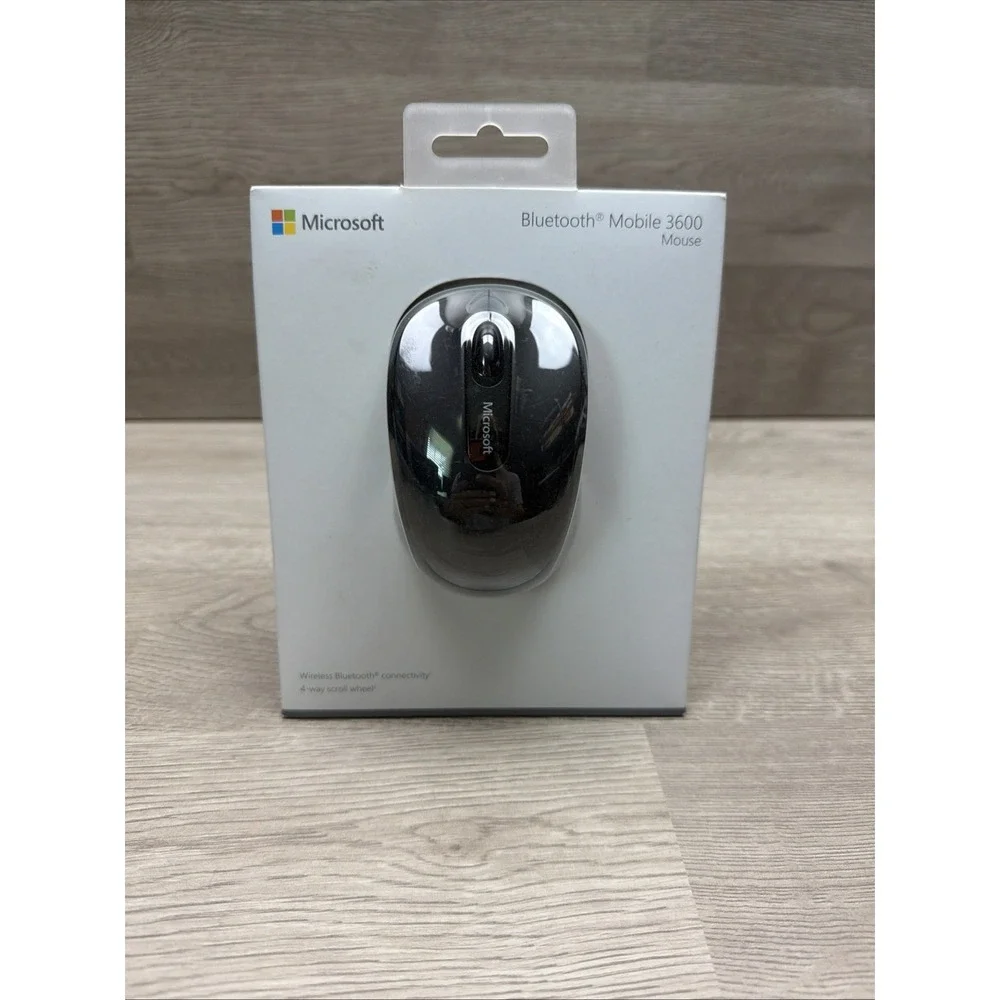 Genuine Microsoft Bluetooth Mobile 3600 Wireless Mouse PN7-00001 Sealed/ New
